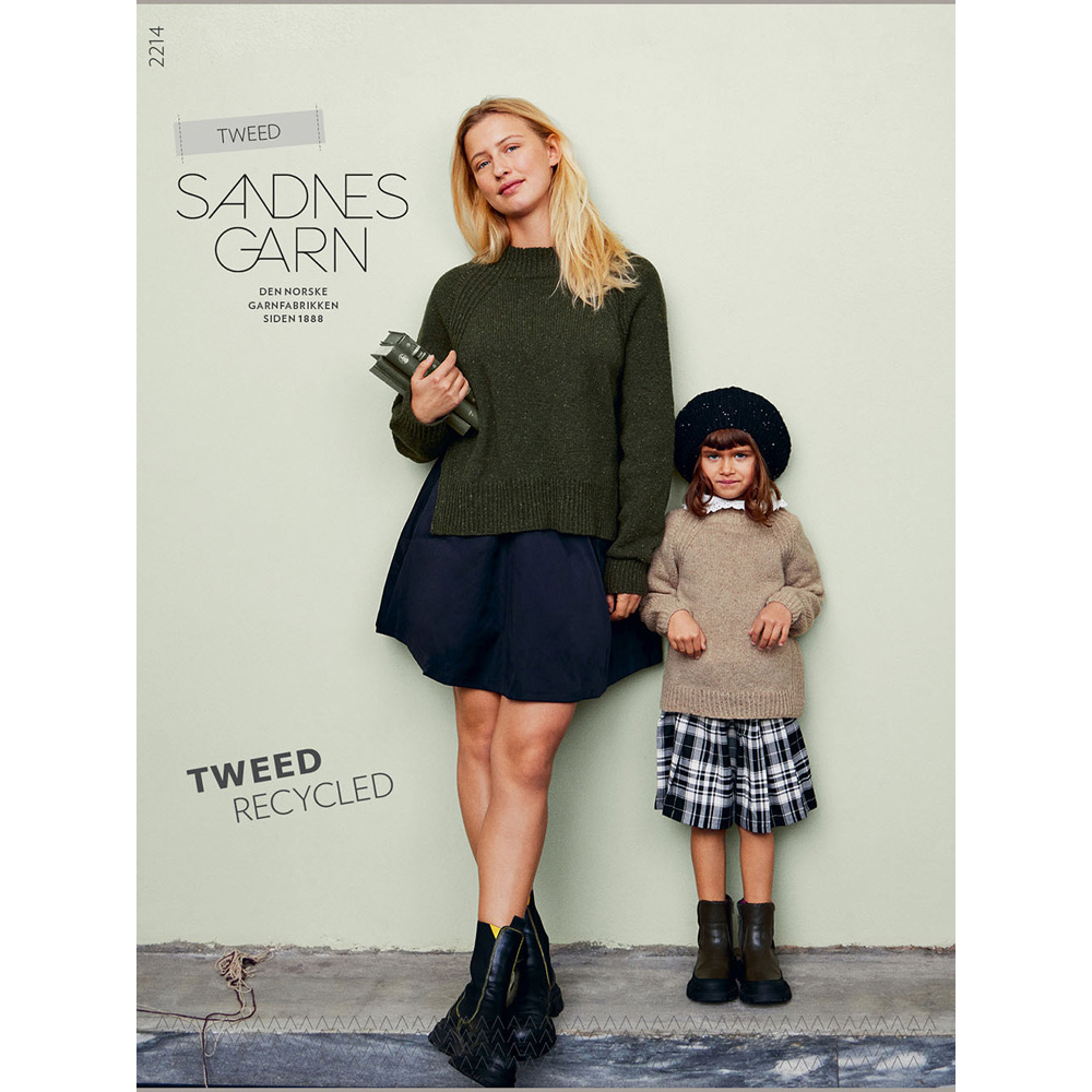 Anleitungsheft 2214 Tweed Englisch