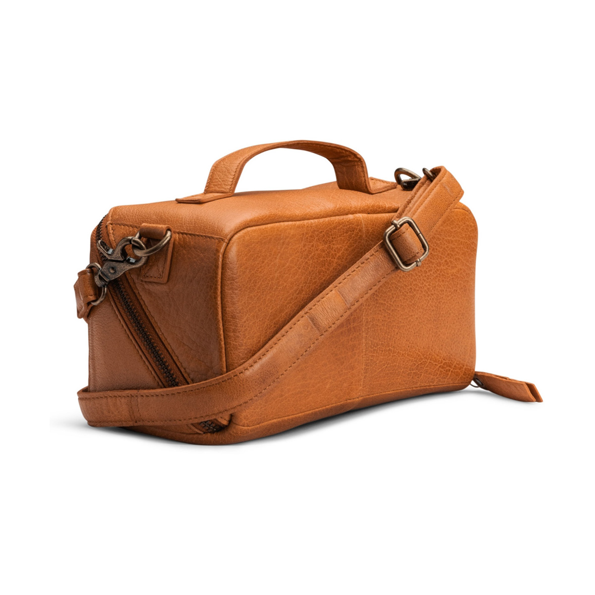 Leder Crossbody Cleo Whisky