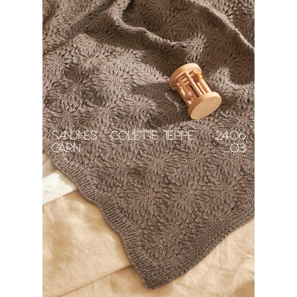 Anleitungsheft 2406 Baby Tepper Einzelanleitung 2406 Nr. 3 - Colette Decke- Deutsch