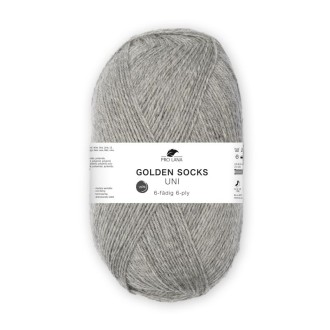 Golden Socks uni 6 fädig 6432 ca. 390 m 150 g