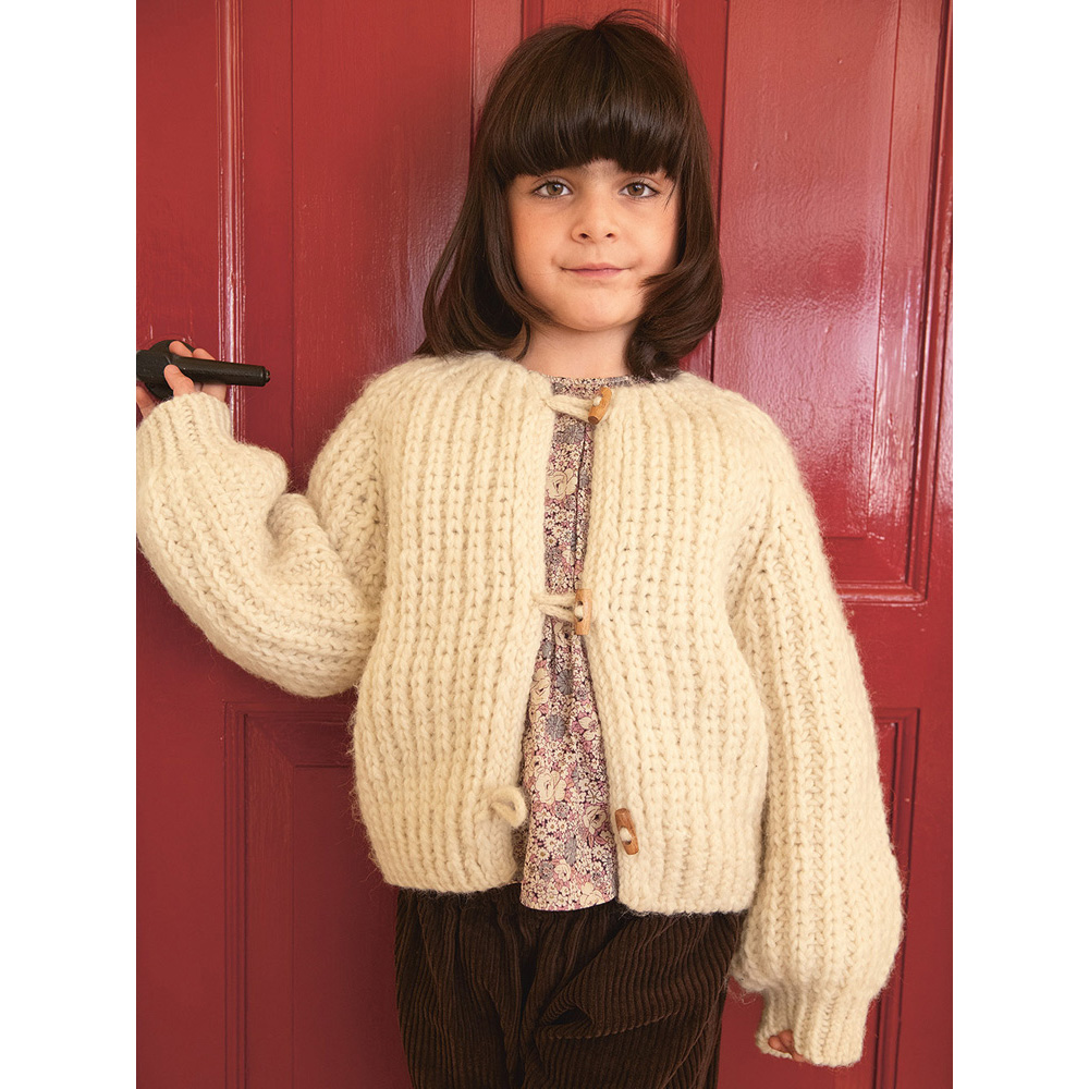 Anleitungsheft 2501 Mykt til barn Einzelanleitung 2501 Nr. 6 Chunky Jacket Junior - Englisch