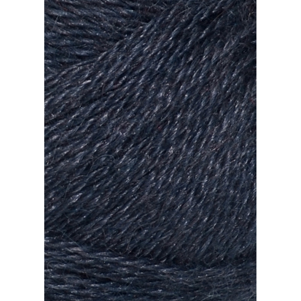 Wolle Sandnes Garn midnight blue Alpakka Silke 200m 50g