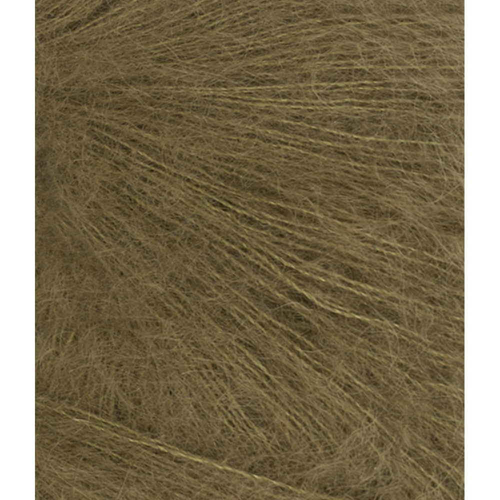 Wolle Sandnes Garn mohairdark olive Tynn Silk Mohair  212m 25g