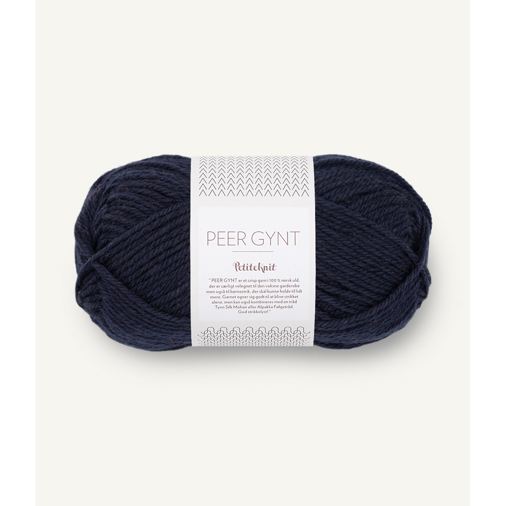 Wolle Sandnes Garn Night sky Peer Gynt by Petite Knit 91m 50g