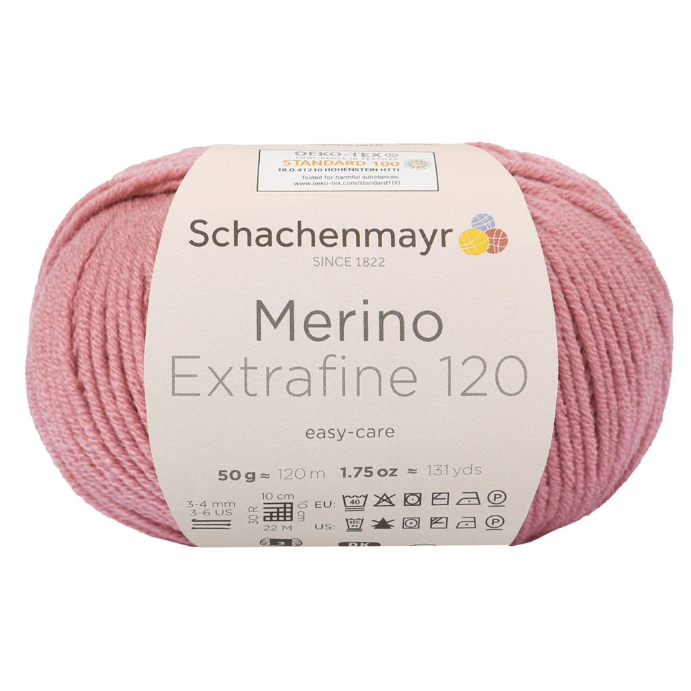 Wolle Schachenmayr rose Merino Extrafine  120m 50g