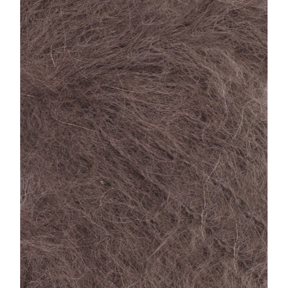 Wolle Sandnes Garn mork sjokolade Ballerina Chunky Mohair 135m 50g