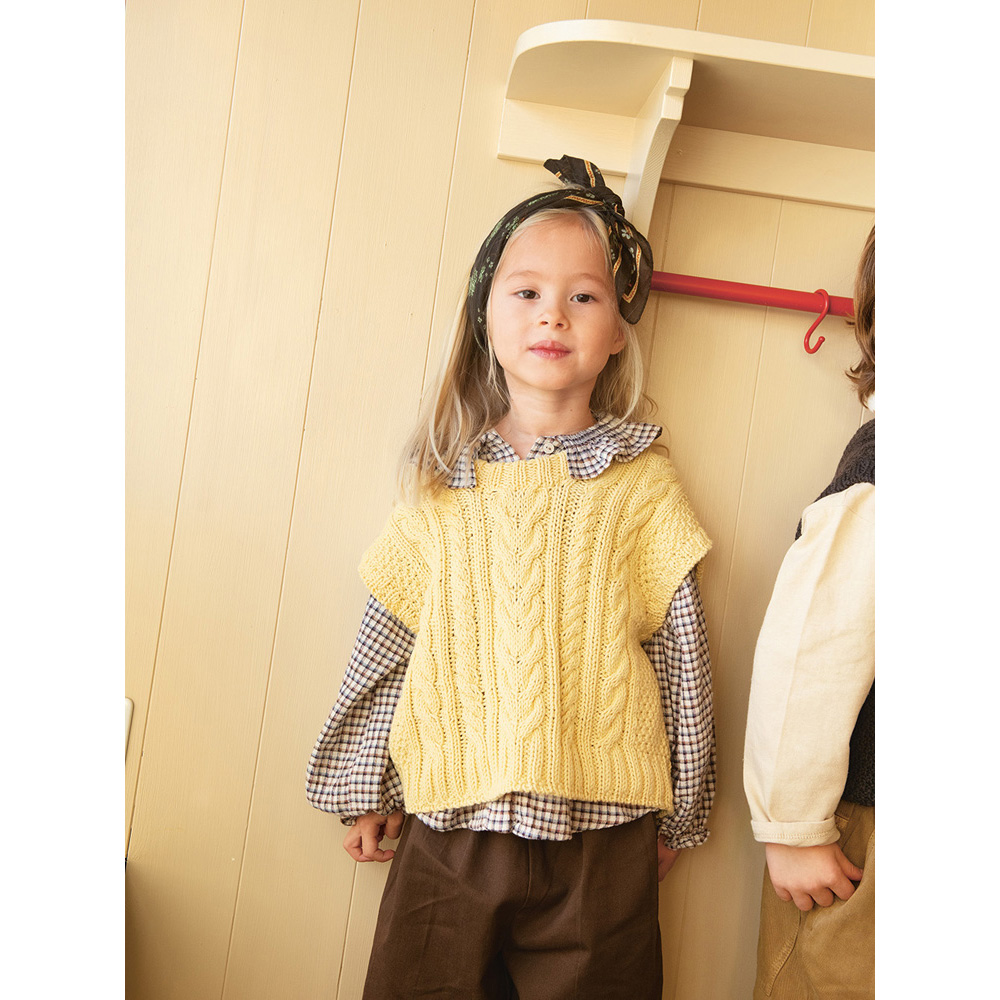 Anleitungsheft 2501 Mykt til barn Einzelanleitung 2501 Nr. 4 Cora Slipover Junior - Englisch