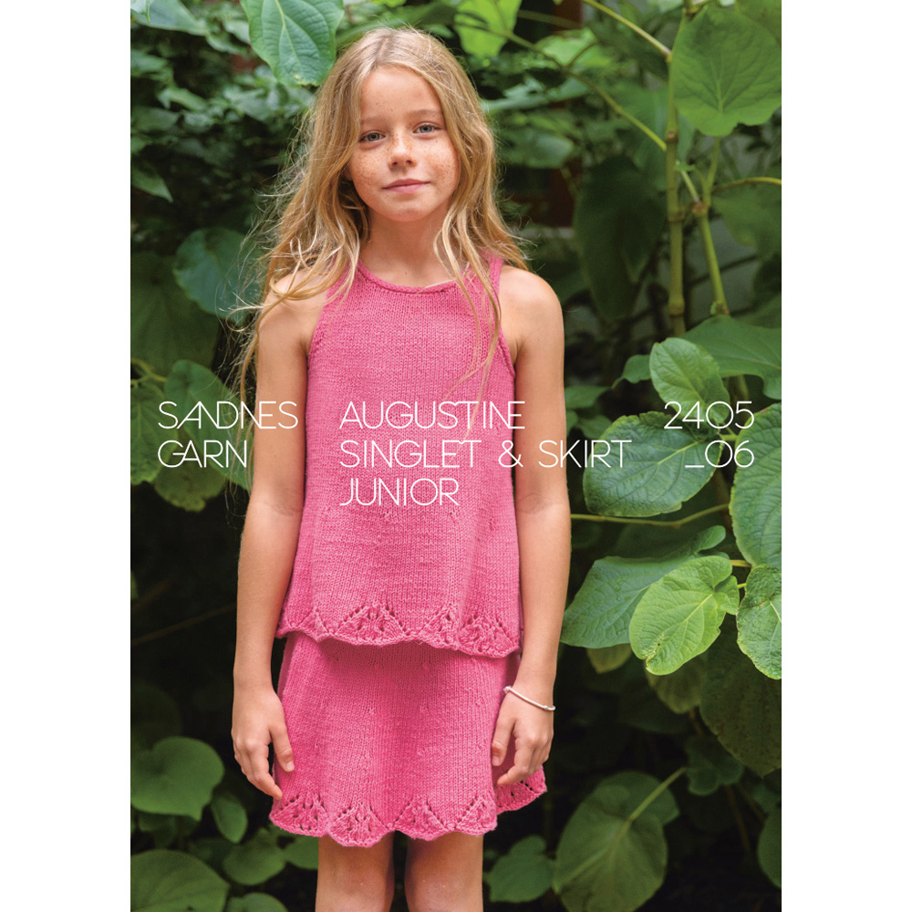 Anleitungsheft 2405 Sommerbarn Einzelanleitung 2405 Nr. 6 - Augustin Singlet & skirt junior- Englisch