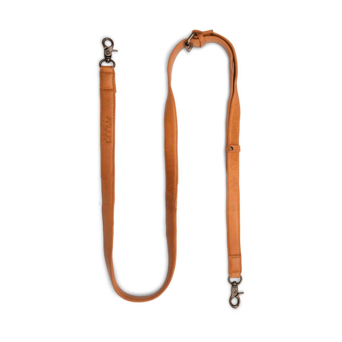 Ledergurt mit Karabiner Caia Whisky