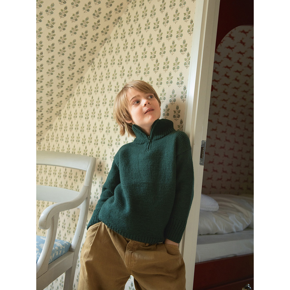 Anleitungsheft 2501 Mykt til barn Einzelanleitung 2501 Nr. 8 Bow Rib Socks Junior - Englisch