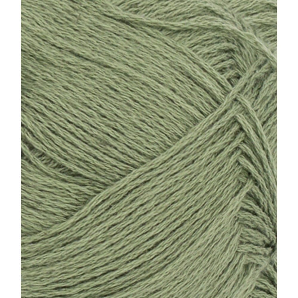Wolle Sandnes Garn olivengronn Tynn Line 220m 50g