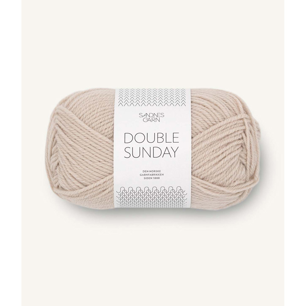 Wolle Sandnes Garn marsinpan Double Sunday  108m 50g
