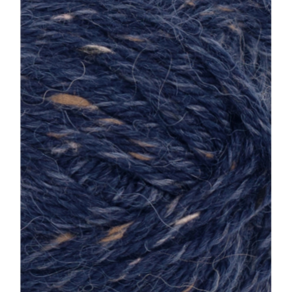 Wolle Sandnes Garn marinebla tweed Alpakka Ull 100m 50g